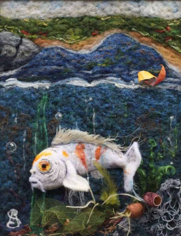King Of The Koi Pond